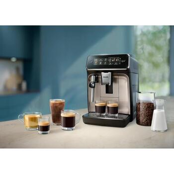 Philips Espresso kafijas automāts EP3326/90 Series 3300, 15 bar, 1500 W, 1.8 L, 275 g, pilnībā automātisks (EP3326/90)
