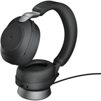 Jabra Наушники Evolve2 85 Link380a 28599-999-999, 30м, Стерео, 117дБ, Bluetooth, Microsoft Teams, сертифицировано TCO (28599-999-999)