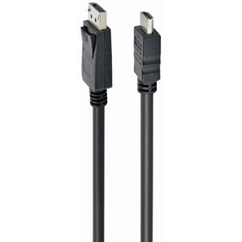 Gembird Видео кабель адаптер CC-DP-HDMI-3M, 3 м, DisplayPort мужской, HDMI Тип A мужской, RoHS (CC-DP-HDMI-3M)