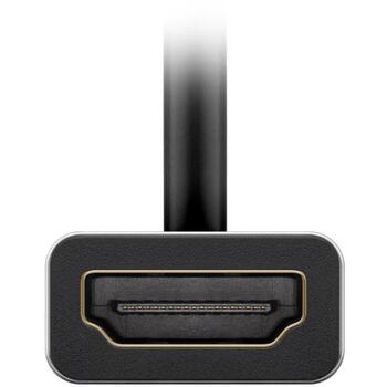 Goobay USB-C uz HDMI adapteris 60194, 0.15 m, 8K30Hz, 4K120Hz, USB-C vīrišķais, HDMI sievišķais, sudraba/melna (60194)
