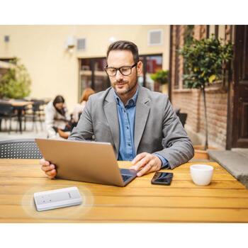 D-Link F518 5G NR AX1800 Wi-Fi 6 мобильный роутер, 802.11ax, 8000mAh, 16ч, WPA3, USB-C (F518)