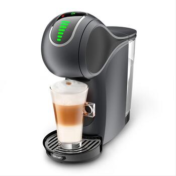 Delonghi Кофемашина EDG426.GY, 1400 W, 0.8 л, 15 бар, черный, автоматическое отключение, капучино (EDG426.GY)