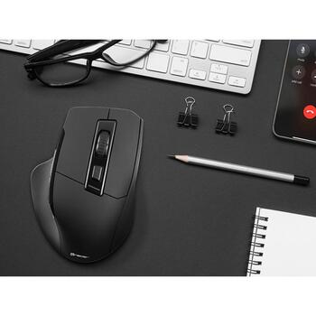 Tracer Беспроводная мышь Cozy RF 2.4GHz TRAMYS46950, 10м, 6 кнопок, 800-1600 DPI, оптический сенсор, черный (TRAMYS46950)