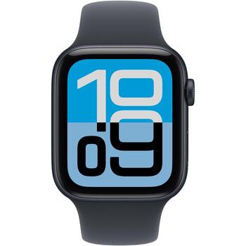 Apple Часы SE 3 GPS MEHN4ET/A, 44mm, аккумулятор, 18ч, 64GB, GPS, водонепроницаемые, Siri, быстрая зарядка (MEHN4ET/A)