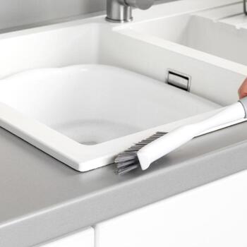 Beldray Trauku birste LA082572PEU7, balta, 3,00cm, 3,00cm, 28,00cm, antibakteriāla, ergonomiska, āķis (LA082572PEU7)