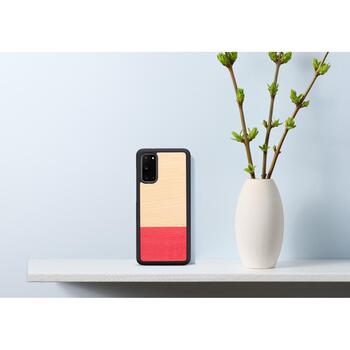 Man&Wood Чехол для Galaxy S20 M6545B, 6.2, совместим с Samsung Galaxy S20, дерево, поликарбонат (M6545B)