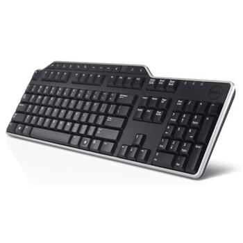 Dell Клавиатура KB522, USB, 14 клавиш, 2 USB 2.0 порта, русская раскладка, черная (580-17683)