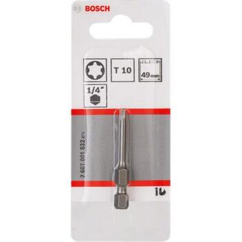Bosch Extra Hard Skrūvgrieža uzgalis 2607001632, T10, 49mm, 1/4