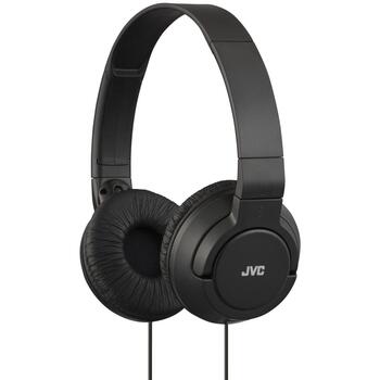 Jvc Наушники HA-S180, HA-S180-B-E, 10 Гц, 22000 Гц, 103 дБ, 32 Ω, 3,5 мм, складные, неодимовые драйверы (JVC HA-S180 black)