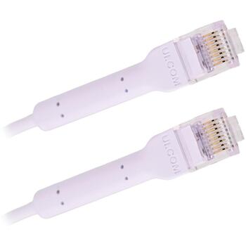 Ubiquiti patch kabelis, U-Cable-Patch-1M-RJ45, 1m, Cat6, RJ-45, RJ-45, 30AWG, balts, 1 gab. (U-Cable-Patch-1M-RJ45)