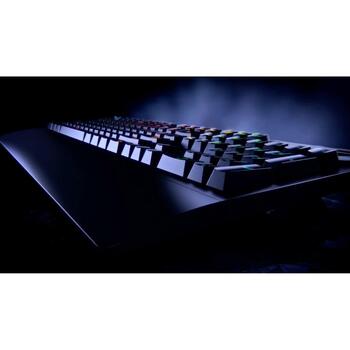 Logitech Klaviatūra 920-008093 RGB LED, 1.8 m, QWERTY, 50 g, 60 ml, Spill resistant, Multimedia taustiņi, Wrist rest (920-008093)
