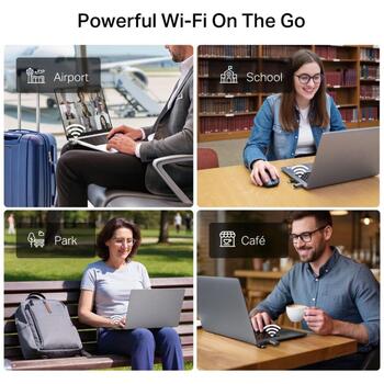 TP-Link BE3600 Dual Band Wi-Fi 7 Mini Wireless USB адаптер Archer TBE230U, 2.4 GHz, 5 GHz, 802.11ax, 688 Mbps, 2882 Mbps (Archer TBE230U)