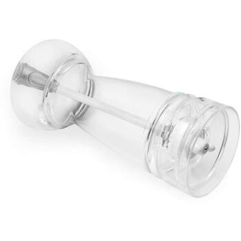 Salter Мельница для перца BW12949EU7, 17,8x6,7x6,7см, прозрачная, ручная, большая емкость, регулируемая степень помола (BW12949EU7)