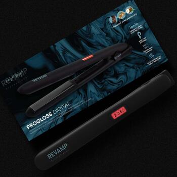 Revamp ST-1000-EU Progloss выпрямитель для волос, керамические пластины, 80-235°C, 15с, 3м шнур, автоотключение (ST-1000-EU)