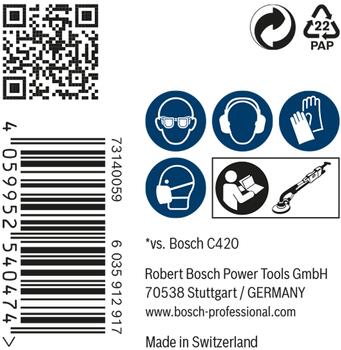 Grīdas slīpmašīnām EXPERT M480 SLĪPĒŠANAS TĪKLS, 2608900707 BOSCH (2608900707)