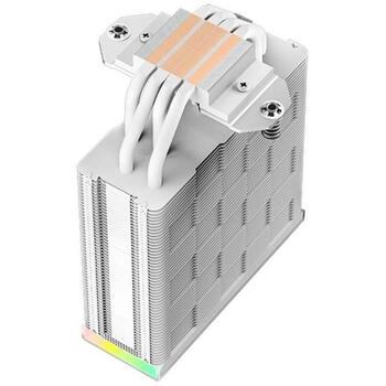 Deepcool Dzesētājs procesoram AK400 DIGITAL WH R-AK400-WHADMN-G, 68.99 cfm, 28 dBA, 4 siltumcaurules, PWM atbalsts (R-AK400-WHADMN-G)