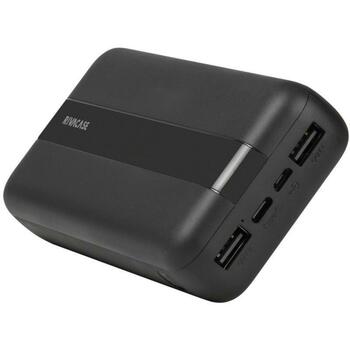 Rivacase Power Bank VA2081 BLACK, 20000 мАч, 3.7 В, 10 Вт, 2xUSB Type-A, 1xUSB Type-C, 3 устройства (VA2081 BLACK)