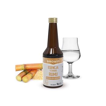 Browin Эссенция со вкусом Рома, 404481, 40 мл, для приготовления 4 Л напитка, натуральный аромат, легкость в использовании (404481)