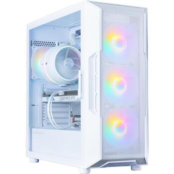 Zalman I3 NEO V2 WHITE, корпус ATX Midi Tower для ПК, 4x120mm RGB вентилятора, белый, 476mm, 219mm, 484mm, 50.5L, сталь (I3 NEO V2 WHITE)