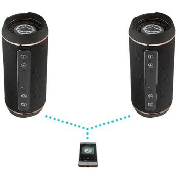 Manta Bluetooth колонка SPK12GO, 10W, 2x5W, Bluetooth V4.2, USB, micro SD, AUX, FM радио, 1200mAh аккумулятор (SPK12GO)