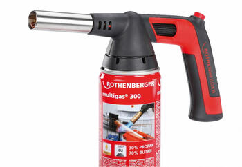 Горелка ROFIRE 4 PIEZO 1950 в комплекте с газом Multigas 300 1000002360&ROT Rothenberger (1000002360)