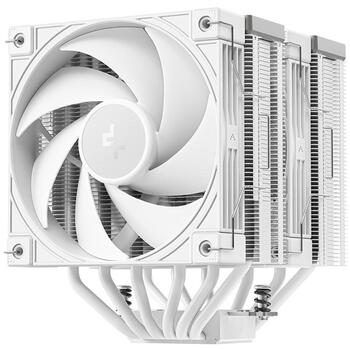 Deepcool Procesora dzesētājs AK620 G2 WH R-AK620G2-WHNNMN-GJD, 57.76 cfm, 28.87 dBA, 2 ventilatori, 6 siltuma caurules (R-AK620G2-WHNNMN-GJD)