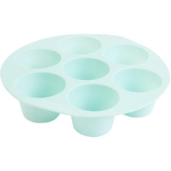 Jata Gaisa fritieris JESA2090, 20-21 cm, 6 daļu komplekts, kūkas cepšanas forma, picas panna, silikona forma, silikona cimds (JESA2090)