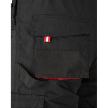 Yato darba kombinezons YT-8033, XL, 188-196 cm, 98-106 cm, 275 g/m², 65% poliesteris, 35% kokvilna, melns un sarkans, 11 kabatas (YT-8033)