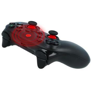 Techbite Flix Gamepad TAB000470, игровой контроллер, Bluetooth, совместим с Android, Flix TV Box, ПК, ноутбуками, PS3 (TAB000470)