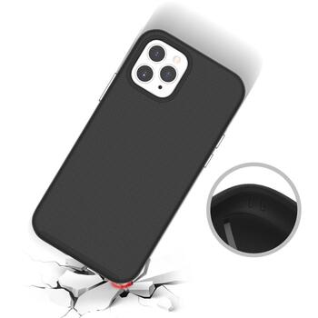 Devia Aizmugurējais vāciņš iPhone 12 Pro Max 102010592091, Melna, TPU, PC, 360° aizsardzība, precīzi izgriezumi (102010592091)