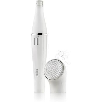 Braun SE810 эпилятор для лица, 200 пинцетов, 0.02 мм, батарейка AA, влажное и сухое, беспроводной, моющийся, щетка для очищения (SE 810)