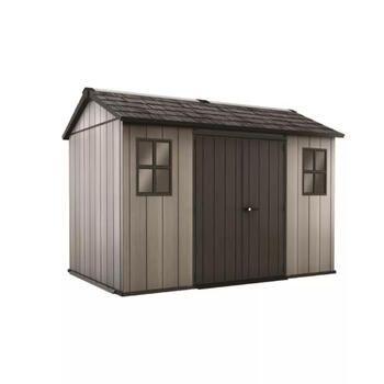 Keter Садовый сарай Oakland 1175 SD 29204172, 350x229x254cm, 215kg, стены DUOTECH, двойные двери, 2 окна (29204172)