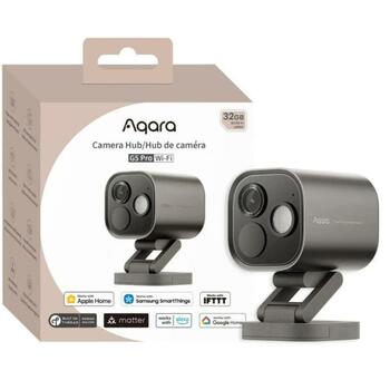 Aqara сетевой камера CH-C07D-G, IP65, Zigbee хаб, USB-C, RJ45, eMMC, RTSP, PIR распознавание (CH-C07D-G)