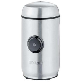 Severin KM 3879 кофемолка, 150 Вт, 50 г, нержавеющая сталь, лезвия, прозрачная крышка (KM 3879)