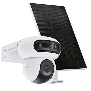Ezviz HB90/SP WIFI Outdoor IP65 Dual lens 4MP+4MP Smart Pan & Tilt Battery Camera MicroSD / Night vision White (CS-HB90/SP)