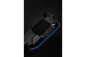 Hogert prožektors ar statīvu HT1E455, 10000lm, IP54, IK08, 3m kabelis, 56 SMD LED, 6500K, 100-240V (HT1E455)