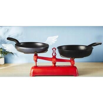 Tefal Panna H0560342, 22 cm, titāna pārklājums, fiksēts rokturis, piemērota indukcijas plīts virsmām (H0560342)