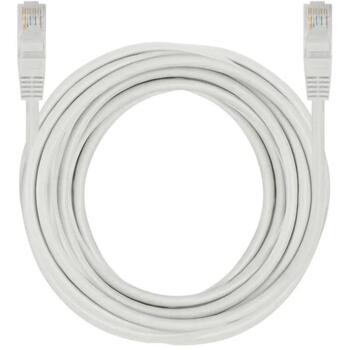 Emos UTP Patch Cable CAT5E PVC S9125, 5 м, 8 проводов, RJ45/RJ45, серый, PVC, 1000 Base-T (S9125)