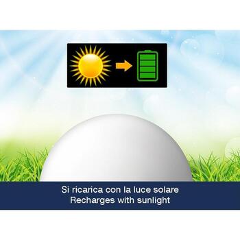 Beper Садовая лампа P207ILO225, 25см, IP44, Ni-Mh 600mAh, 6-8ч работы, 1 LED лампочка (P207ILO225)