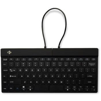 R-Go Tools клавиатура R-GO SPLIT BREAK, беспроводная, Bluetooth 5.0, QWERTY, черная, емкость аккумулятора 500 мАч (RGOSBUSWLBL)