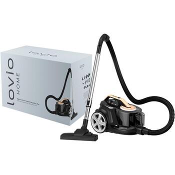 Lovio Пылесос LVCVC003, 899W, 4.54kg, 3l, HEPA H13, телескопическая труба, автоматическая намотка шнура, резиновые колеса (LVCVC003)