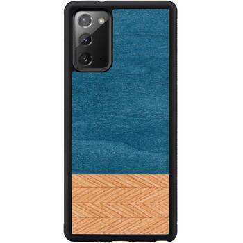 Man&Wood Чехол для Galaxy Note 20 M4731B, Синий, совместим с Samsung Galaxy Note20, 6.7 дюйма (M4731B)
