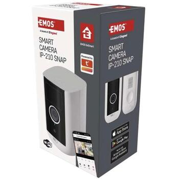 Emos GoSmart IP-камера IP-210 SNAP H4063, 5 Мп, 130°, IP65, 9600 мАч, Wi-Fi, ночное видение 10 м, обнаружение движения (H4063)