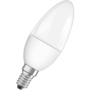 Osram Лампа E14 4058075430914, 4.9 Вт, 470 лм, 2700 K, диммируемая, 25000 ч (4058075430914)