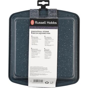 Russell Hobbs Nightfall каменная квадратная сковорода RH00997EU7, 26см, 220°C, 100% без PFOA (RH00997EU7)