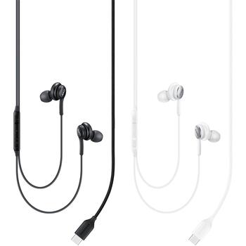Samsung наушники EO-IC100BWEGEU, 1.2m, USB-C, 32Ω, 94.3dB, 20-20000Hz, in-line микрофон, белые (EO-IC100BWEGEU)