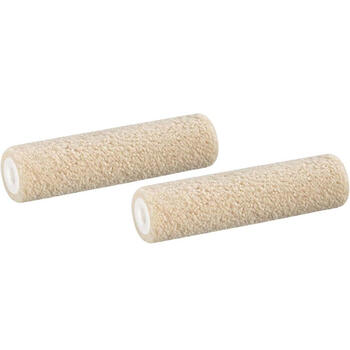 Rullis MINI 10cm, plūksna 5mm, filcis, bēšs (2 gab.); 86611099 COLOR EXPERT (86611099)