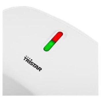 Tristar Sandviču tosteris SA-3052, 750 W, 1 plāksne, 2 konditorejas izstrādājumi, balts, viegli tīrāms, neslīdošas kājas (SA-3052)