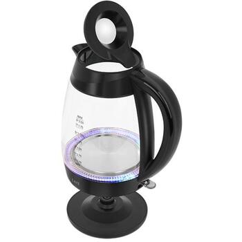 Lafe Электрический чайник Essential XL LAFCZA47573, 2200 W, 2 л, стекло, автоматическое отключение, индикатор уровня воды (LAFCZA47573)