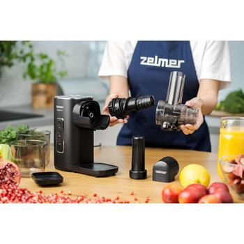 Zelmer ZJP3900 EasyJuice 71205603P, 150W, 2 скорости, 45mm, 0.5L, 0.7L, Easy-Juice, Fast-Clean (71205603P)